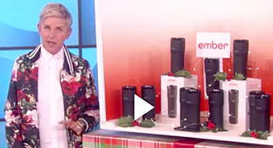 Ellen gives away Ember mugs