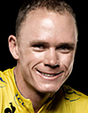 Cyclist Chris Froome