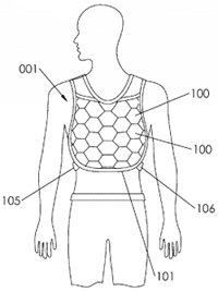 Imanano cooling vest patent drawing