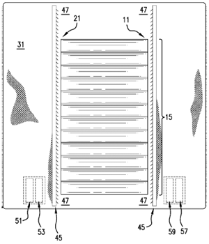 Wilkinson cooling blanket patent drawing