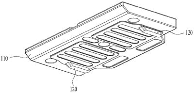 Patent drawing of LG refrigerator