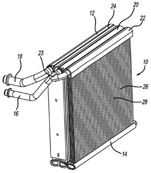 Evaporative storage patent drawing